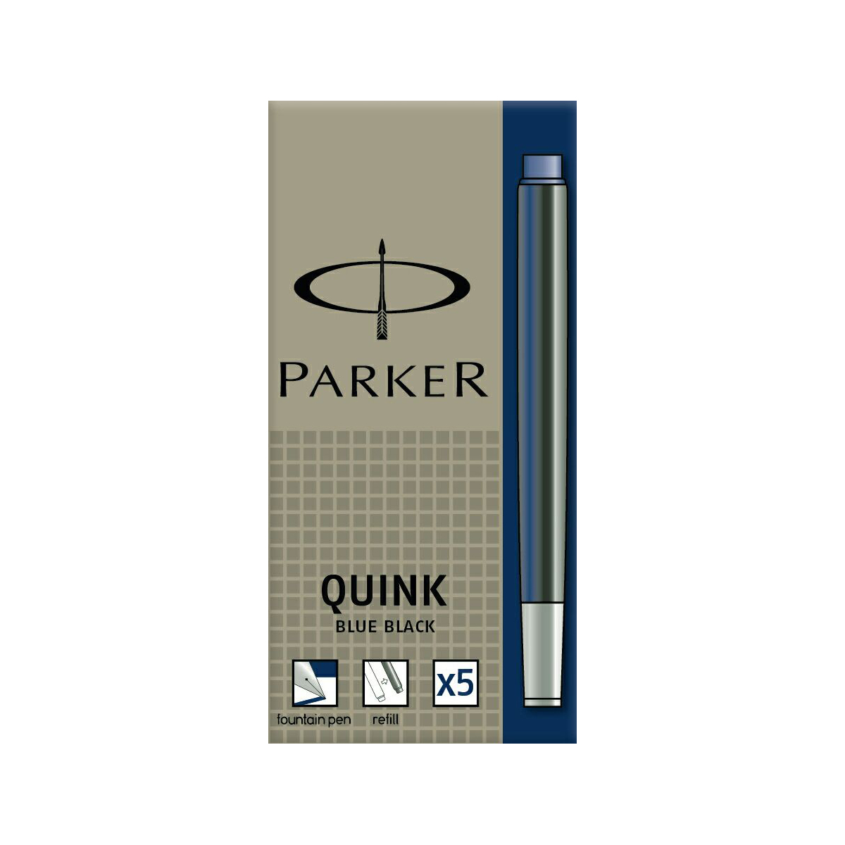 PARKER Sonnet Premium, Stylo plume, Métal et Laque Noire, Plume fine 18k, encre  noire, Coffret cadeau